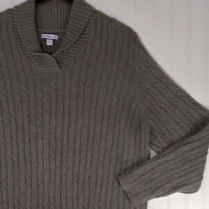 Croft & Barrow, Gray Sweater 3X